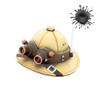 Unusual Lord Cockswain's Pith Helmet