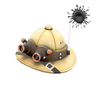 Unusual Lord Cockswain's Pith Helmet