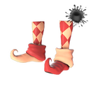 Harlequin's Hooves