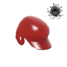 Unusual Batter's Helmet