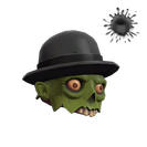 Unusual Second-Head Headwear