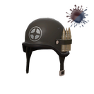 Unusual Full Metal Helmet