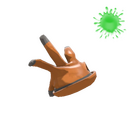 Unusual Respectless Rubber Glove