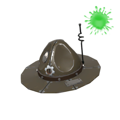 Unusual Full Metal Drill Hat