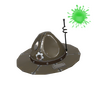Unusual Full Metal Drill Hat