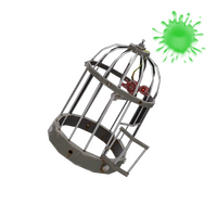 Unusual Bolted Birdcage
