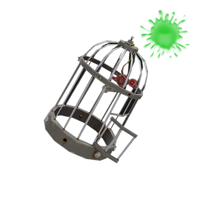 Unusual Bolted Birdcage