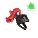 Unusual Dark Falkirk Helm