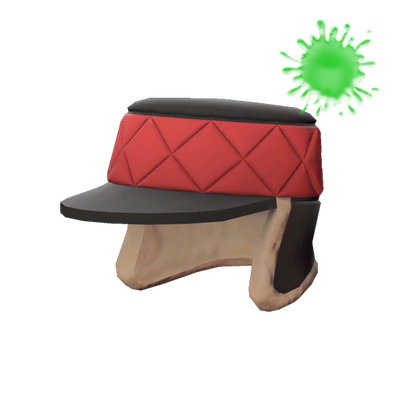 Unusual Puffy Polar Cap