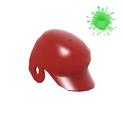 Unusual Batter's Helmet
