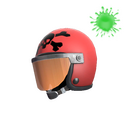 Unusual Death Racer's Helmet