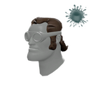 Unusual Peacenik's Ponytail