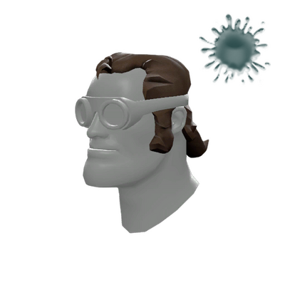 Unusual Peacenik's Ponytail