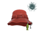 Strange Unusual Reel Fly Hat