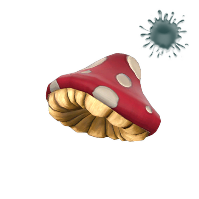 Unusual Toadstool Topper