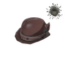 Unusual Base Metal Billycock