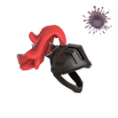 Unusual Dark Falkirk Helm