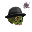 Unusual Second-Head Headwear