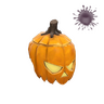 Plum Prankster Hollowed Helm