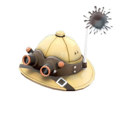 Unusual Lord Cockswain's Pith Helmet