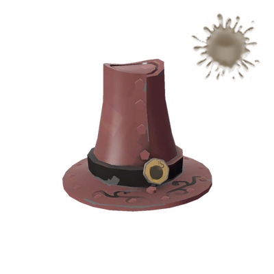 Unusual Pure Tin Capotain