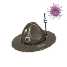 Unusual Full Metal Drill Hat