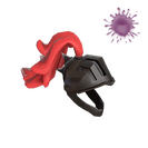 Unusual Dark Falkirk Helm