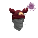 Strange Unusual Crabe de Chapeau