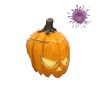 Plum Prankster Hollowed Helm