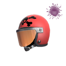Unusual Death Racer's Helmet