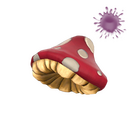 Unusual Toadstool Topper