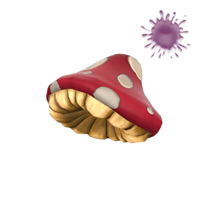 Unusual Toadstool Topper