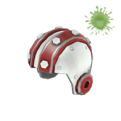 Unusual Cyborg Stunt Helmet
