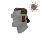 Unusual Peacenik's Ponytail
