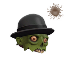 Unusual Second-Head Headwear