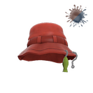 Strange Unusual Reel Fly Hat