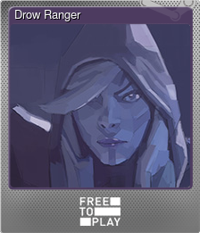 Series 1 - Card 4 of 8 - Drow Ranger