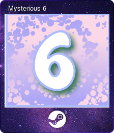 Mysterious Trading Cards - Card 6 of 10 - Mysterious Card 6