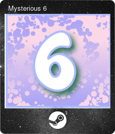 Mysterious Trading Cards - Card 6 of 10 - Mysterious Card 6