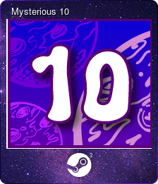 Mysterious Trading Cards - Card 10 of 10 - Mysterious Card 10