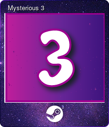 Mysterious Trading Cards - Card 3 of 10 - Mysterious Card 3