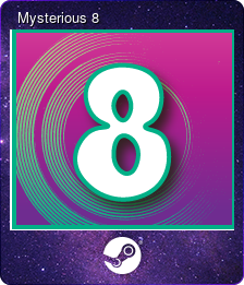 Mysterious Trading Cards - Card 8 of 10 - Mysterious Card 8