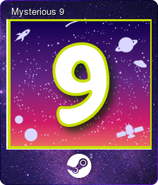 Mysterious Trading Cards - Card 9 of 10 - Mysterious Card 9