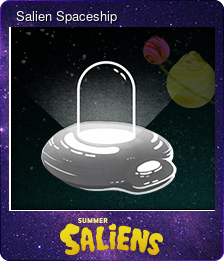 Series 1 - Card 1 of 10 - Salien Spaceship