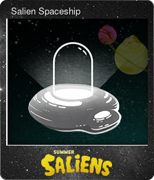 Series 1 - Card 1 of 10 - Salien Spaceship