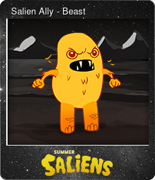 Series 1 - Card 5 of 10 - Salien Ally - Beast