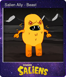 Series 1 - Card 5 of 10 - Salien Ally - Beast