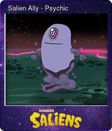 Series 1 - Card 3 of 10 - Salien Ally - Psychic