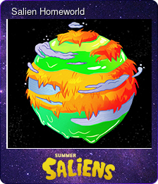 Series 1 - Card 2 of 10 - Salien Homeworld