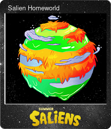 Series 1 - Card 2 of 10 - Salien Homeworld